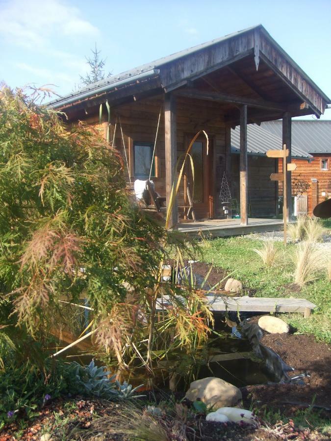Le Chalet Lasseube Bagian luar foto